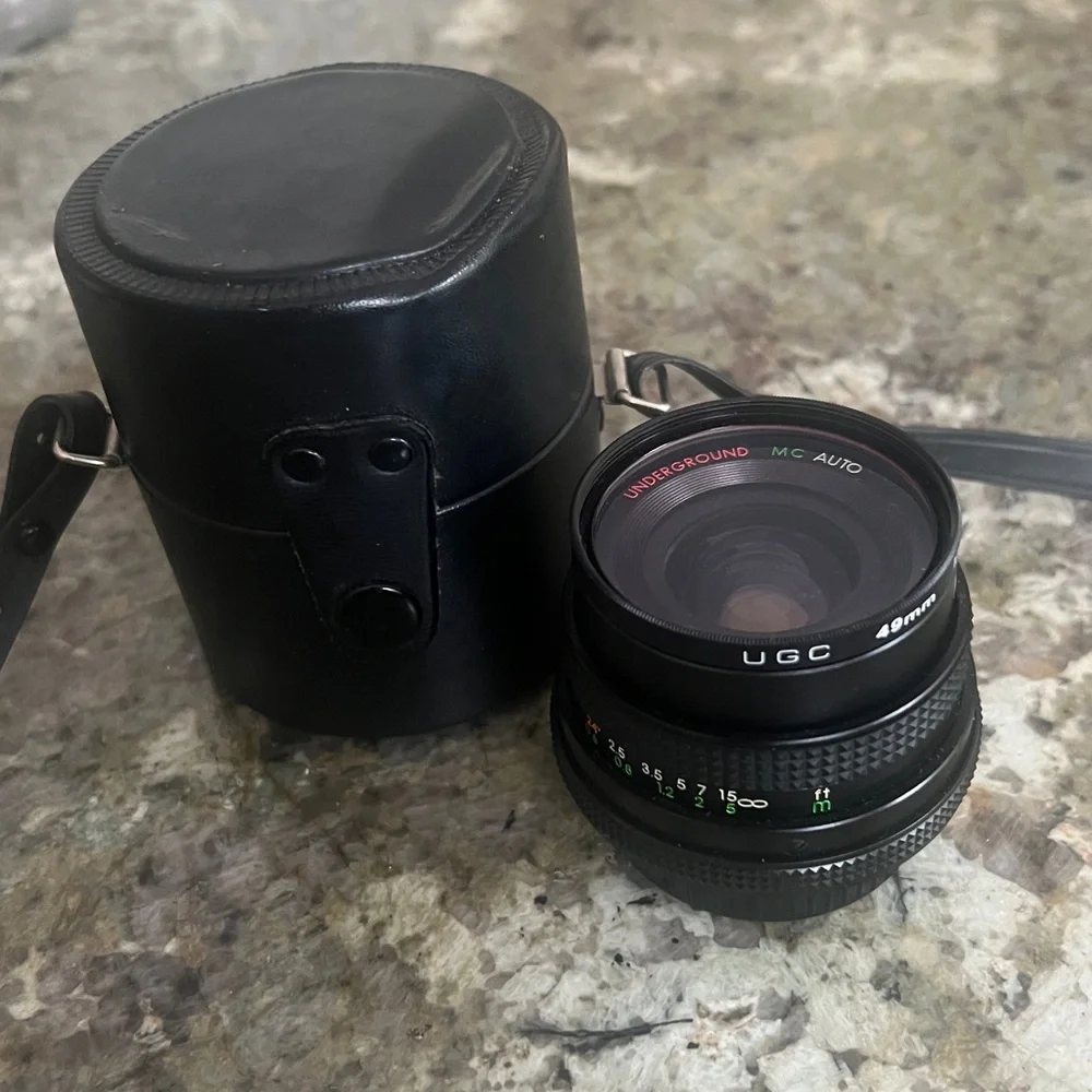 Underground MC Auto Compact 49mm Camera Lens (model/serial number 103359)